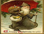 santa claus vintage 110